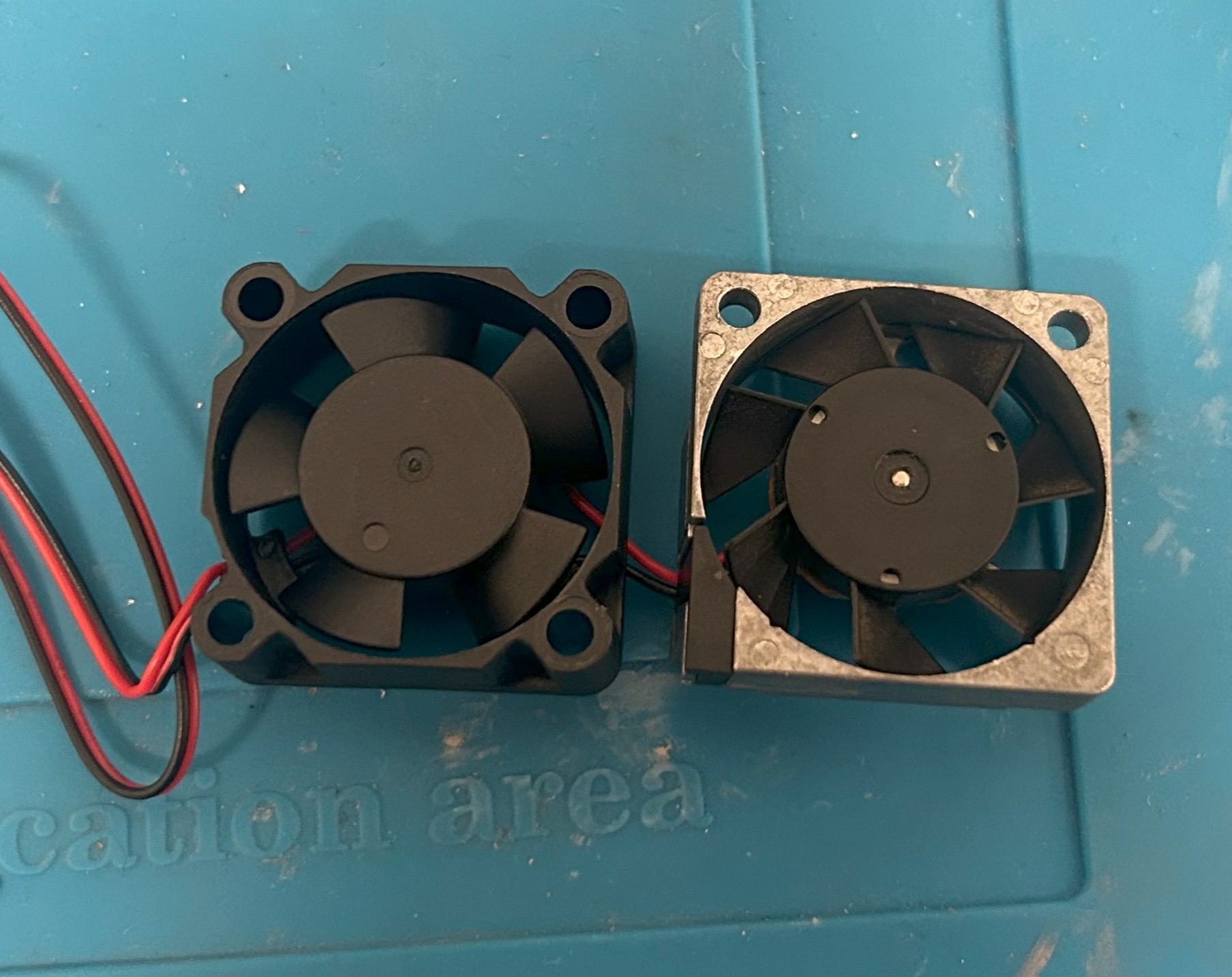 New fan vs old fan comparison