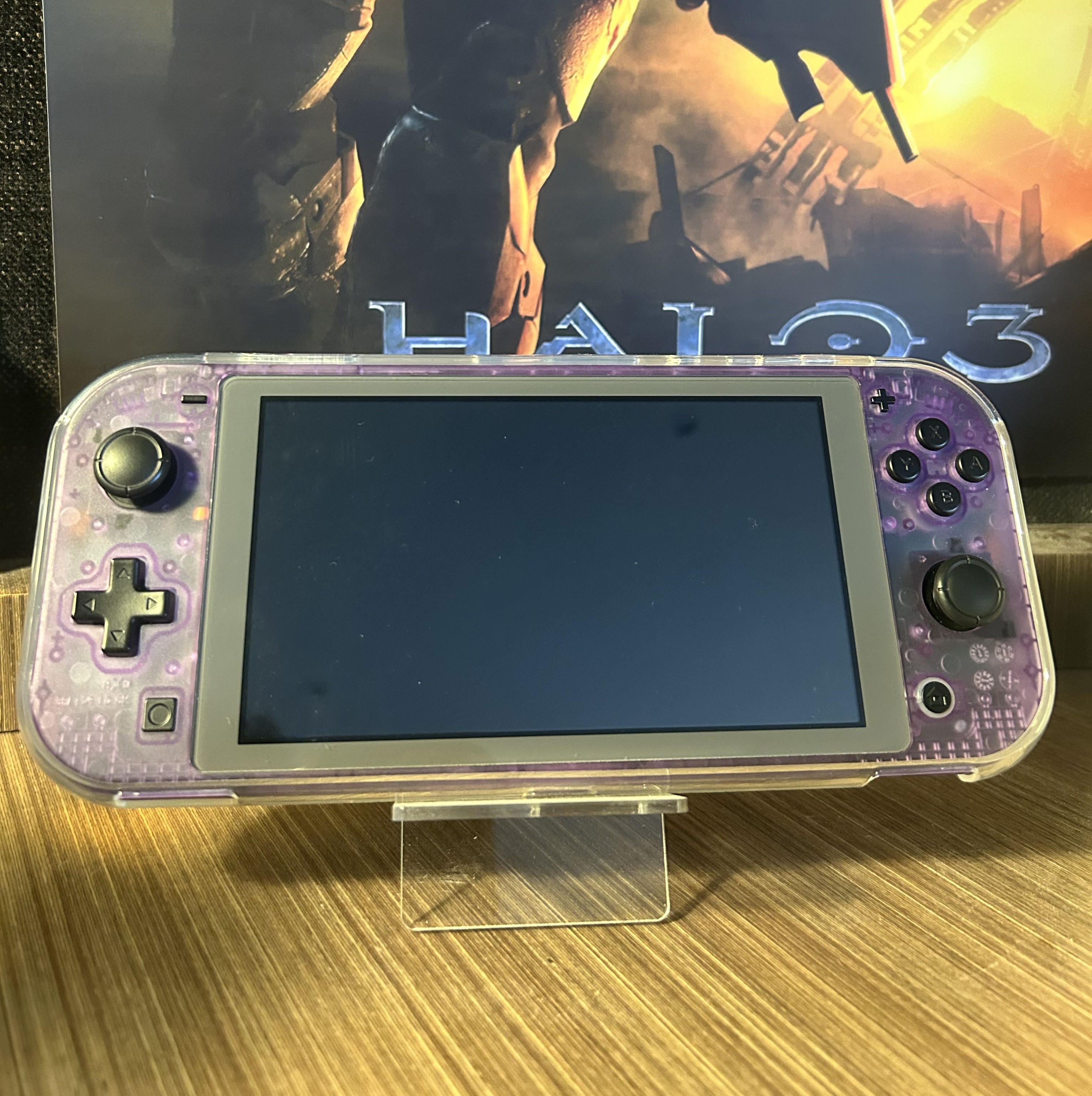 Switch Lite finished build side view