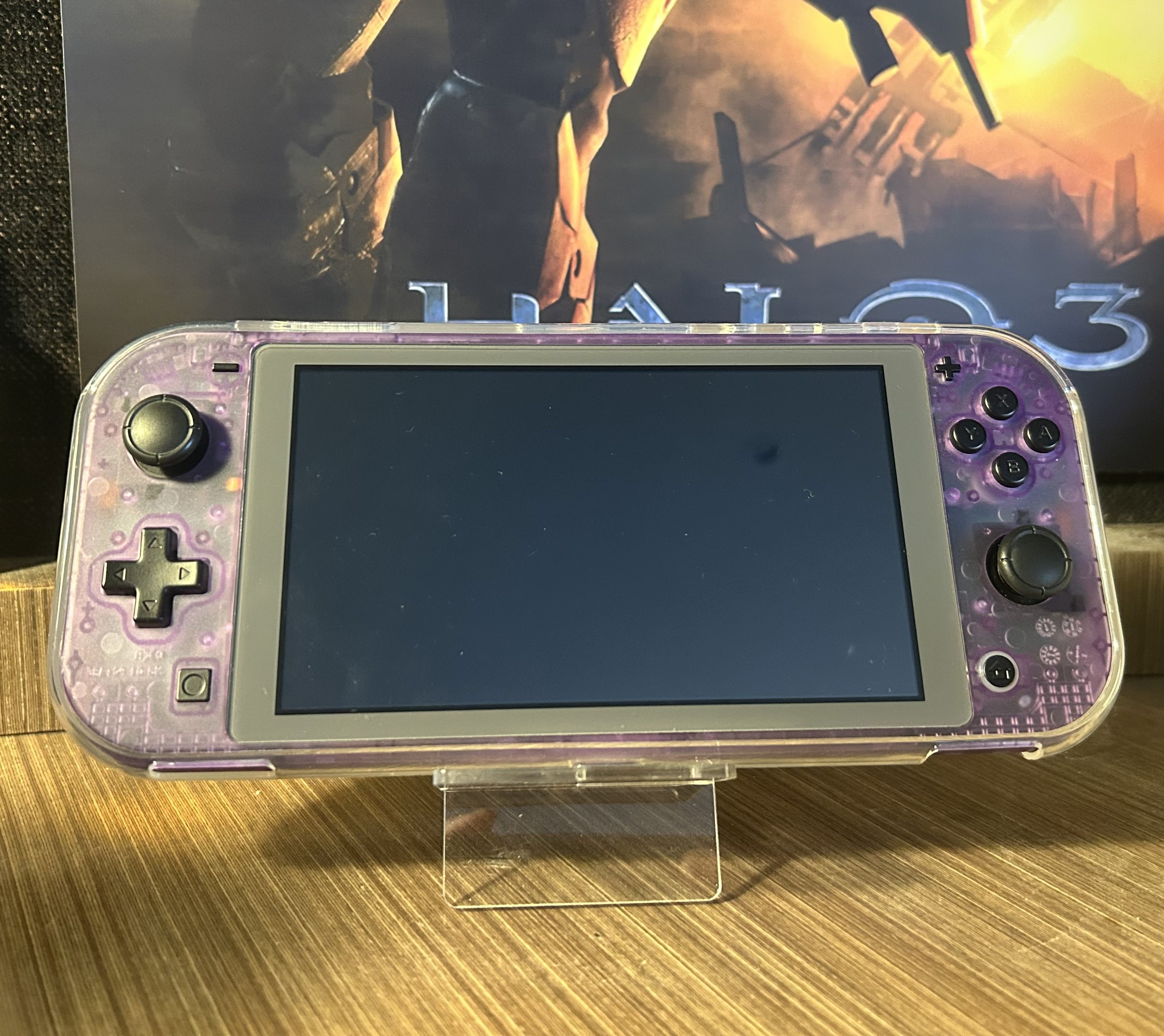 Switch Lite hall effect sticks installed