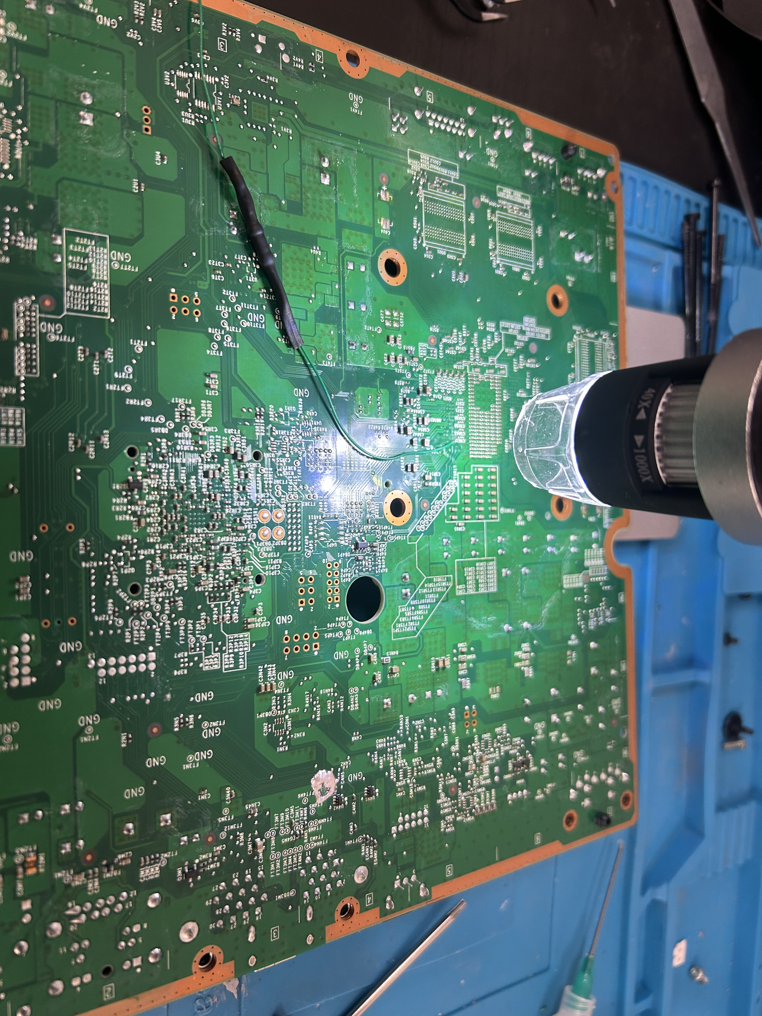Wire routing on board